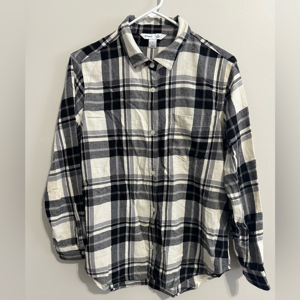 Women’s Old Navy Classic Flannel L